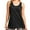 Black, variant on Women's Loose Fit Tank Top Relaxed Flowy