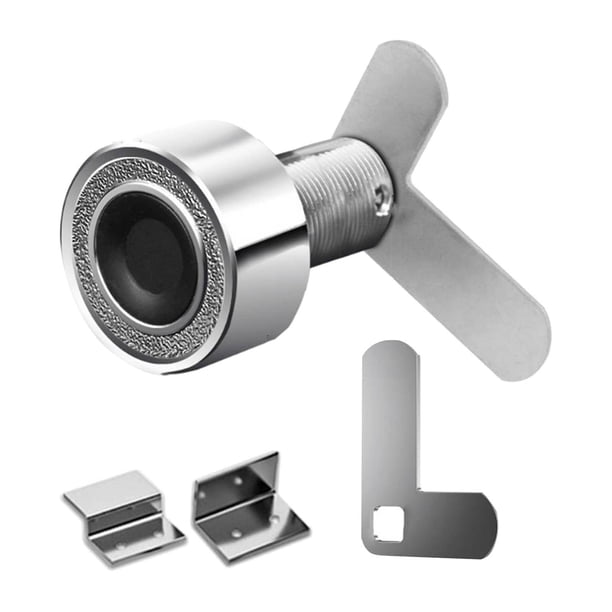 electrónica para gabinete de dactires, de protección de carga USB Reempzo de digital para el hogar, Pta de 20 mm Sunnimix Cerradura de cajón de huellas dactilares
