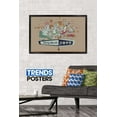 thumbnail image 2 of The Jetsons - Party Wall Poster, 22.375" x 34", Framed, 2 of 2