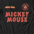 thumbnail image 3 of Disney Mickey Mouse Retro Heritage Men's T Shirt (Black, S-XXXL), 3 of 4