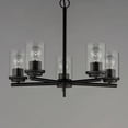 thumbnail image 5 of 10205CLBK Maxim Lighting Corona - 5 Light Chandelier-Black Finish    -Traditional Installation, 5 of 5