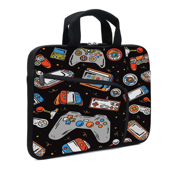XMBFZ Funda para computadora portátil 14 15 15.4 15.6 Estuche Chromebook Estuche Ultrabook Funda para computadora portátil Bolso Messenger para PC Estuche para tableta Funda con asa de neopreno para n