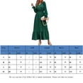 thumbnail image 3 of Dot Boho Maxi Dress A-Line Vestido ahumado para mujer Estilo casual Traje diario vintage, 3 of 6