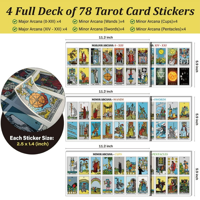 Joyppy Tarot Journal Stickers - 2.5