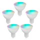 thumbnail image 1 of Bombilla inteligente WiFi RGB+W+C Bombilla LED 5W GU5.3 Luz regulable, 1 of 8