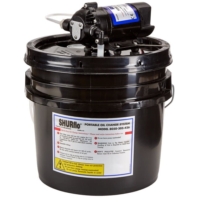 Sistema de cambio de aceite SHURFLO 8050305426 3.75 GPM 12V