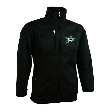 UPC 655420747228 product image for Dallas Stars Reebok Youth Bonded Fleece Full-Zip Jacket - Black | upcitemdb.com