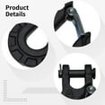 thumbnail image 3 of Forged Steel Winch Hook, 6 Ton 13,500 Lbs Heavy Duty Tow Hook, High Strength Recovery Hook with Safety Latch, Off-Road Towing & Self-Rescue Tool, 3 of 5