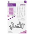 thumbnail image 1 of Crafters Companion Gemini Fancy Font Stamp &amp; Die Set - THANKS for Everything, 1 of 2