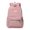 pink, variant on Large Capacity Laptop Backpack, Polyester Spandex Multi-Compartment Daypack for College Campus Travel, Solid Color Casual Daily Use for Work and Everyday Carry