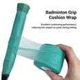thumbnail image 3 of Tennis Racket Grip Tape, Shock Absorption Anti Skid Badminton Racket Cushion Wrap for Badminton Tennis, 3 of 5