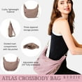 thumbnail image 3 of KEDZIE Atlas Lightweight Convertible Crossbody Bag, Mauve, 3 of 8
