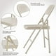 thumbnail image 4 of Yeshouse Juego de 4 sillas plegables de metal resistente, capacidad 160 kg, portátiles y apilables, 4 of 8