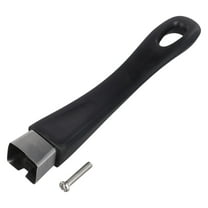 Bakelite Pan Handle Replacement for Cookware Heat Resistant Ergonomic Kitchen Tool Black 175Mm/6.88" With Screws Included