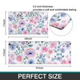 thumbnail image 7 of Pioneer Flower Floral Print Pattern Kitchen Rugs Sets Of 2,Anti Fatigue Kitchen Mat Rugs Non Slip Washable,Decorative Kitchen Floor Mats for Kitchen,Sink,Laundry,17"x30"+17"x47", 7 of 7