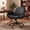 A-Black, variant on Ultifit Adult PU Leather Criss Cross Indoor Makeup and Gaming Swivel and Adjustable Arms Office Chairs, Beige