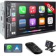 thumbnail image 1 of Estéreo de coche SJOYBRING SJOYbring inalámbrico de doble DIN Carplay, 1 of 7