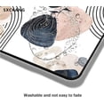 thumbnail image 2 of Marble Background with Rose Gold Triangles Mousepad Modern Desk Decor, Personalized Rectangle Mousepad, Ideal for Cubicle Decor and Office Accessories, Adds a Chic and Contemporary Look, 2 of 6