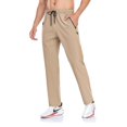 thumbnail image 2 of Pantalones deportivos de senderismo Rapoo 05 para hombre con cintura elástica, color caqui M, 2 of 6