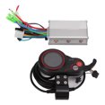 thumbnail image 2 of Controlador De Bicicleta Eléctrica De 350 W, Controlador De Motor Sin Escobillas De Control De Freno Sensible, Pantalla LCD, Pieza De Modificación De Disipación De Calor Para ANGGREK  AC6690, 2 of 8