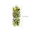 thumbnail image 3 of Artificial Hanging Basket Wall Decor Realistic Fake Plants for Indoor Home Kitchen Office Polyester Hanging Flower Arrangement with Adjustable Height 35 Inch Greenery Decor, 3 of 6