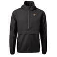 thumbnail image 2 of Men's Cutter & Buck  Black Missouri Tigers Alumni Logo Charter Eco Knit Recycled Anorak Half-Zip Jacket, 2 of 3