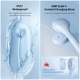 thumbnail image 5 of Electric Body Brush Back Scrubber for Shower, Waterproof Long Dual Handle Power Body Scrubber with 3 Heads, Rechargeable Bath Brush & 2 Speeds, for Cleansing, Exfoliating and Massaging Skin, 5 of 10