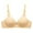 Khaki, variant on VerPetridure High Impact Sports Bras for Women Woman's Printing Gathered Together Daily Bra Underwear No Underwire
