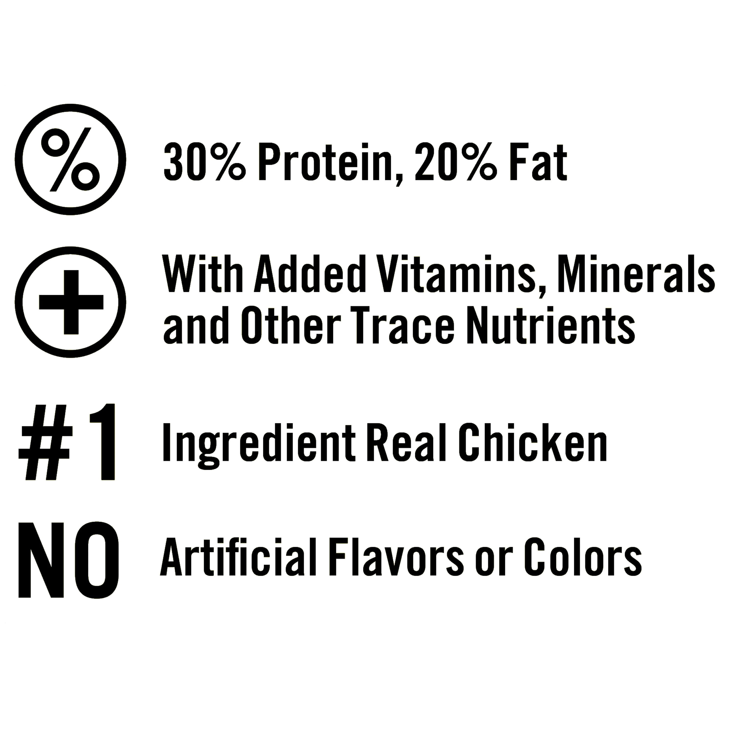(4 pack) Pure Balance Pro+ Performance Sport Dog Chicken and Brown Rice Recipe, Dry Dog Food, 18 lb Bag