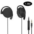 thumbnail image 1 of Auriculares Gancho para la oreja Deportes Auriculares con cable Control de cable con sintonizador Auriculares, 1 of 8
