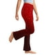 thumbnail image 4 of Odeerbi 2-13 Años Niñas Pierna Ancha Pantalones Yoga Gradiente Workout Danza Deportes Atlético Pantalones Elasticidad Lindo Alta Cintura Pantalones Pierna Recta, 4 of 9