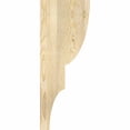 thumbnail image 3 of 6"W x 10"D x 26"H Ridgewood Rough Sawn Corbel, Douglas Fir, 3 of 9
