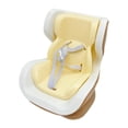 thumbnail image 1 of Clip de ventilación para asiento de silla de muñecas, soporte decorativo para salida de aire del automóvil Amarillo Blanco, 1 of 9