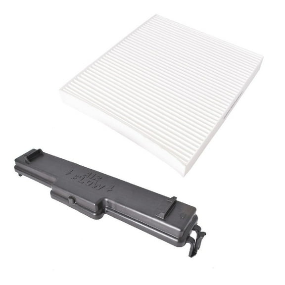 Cabin Air Filter & Filter Access Door 68406048AA Fit for Dodge Ram 1500 2500 3500 2009-2020 68318365AA 68052292AA