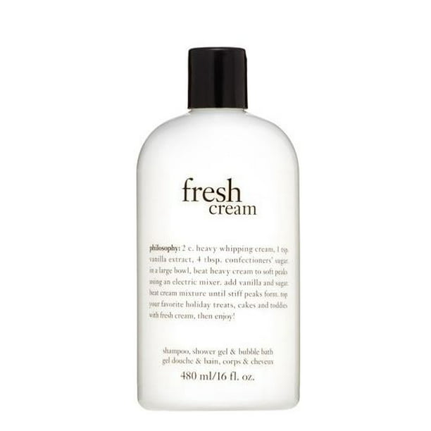 Super goed Vervagen slank Philosophy Fresh Cream Shampoo, Shower Gel & Bubble Bath, 16 Oz -  Walmart.com