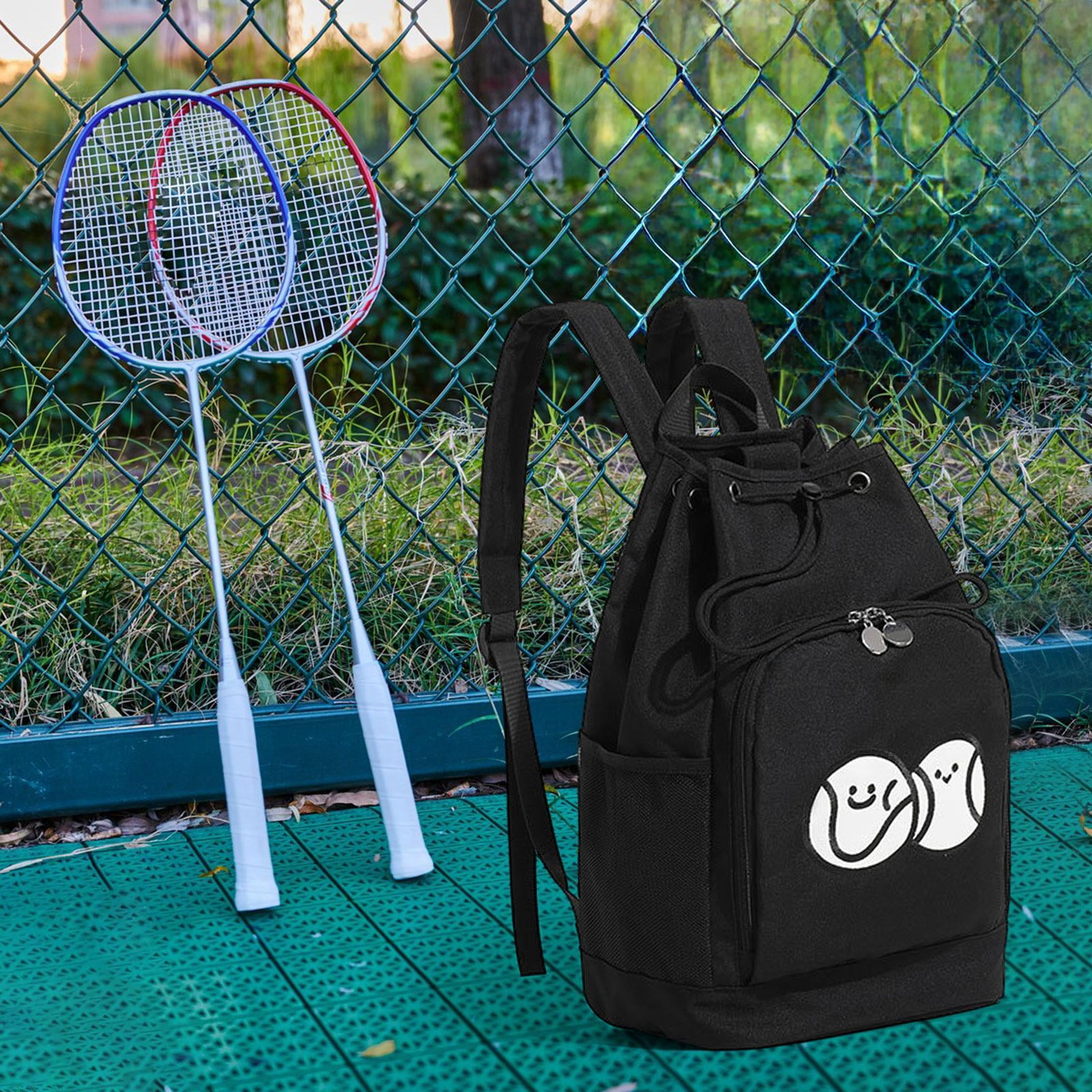 Baoblaze Pickleball Backpack Multifunctional Portable Travel Pouch Tennis Rackets Bag Black