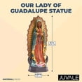 thumbnail image 4 of 12 Inch Our Lady of Guadalupe Statue, Resin Religious Figurine, Christian Decor, 4 of 10