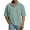 CH08_Mint Green, variant on Dwellite Waffle Short Sleeve Polo Shirts for Men Big and Tall Golf Shirt Casual Solid Color Collared T Shirts Tops Army Green S