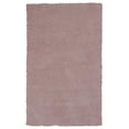 thumbnail image 1 of HomeRoots 353934 Tapis en Polyester Rose Rose 3 Pi 3 Po x 5 Pi 3 Po pour Aire, 1 of 1
