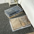Mainstays 2pack Clear PEVA Underbed Storage Organizer