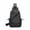 Black, variant on Sling Bag Crossbody Chest Pack, Lightweight Travel Daypack with Multiple Pockets for Daily Commute, Outdoor, and Casual Use