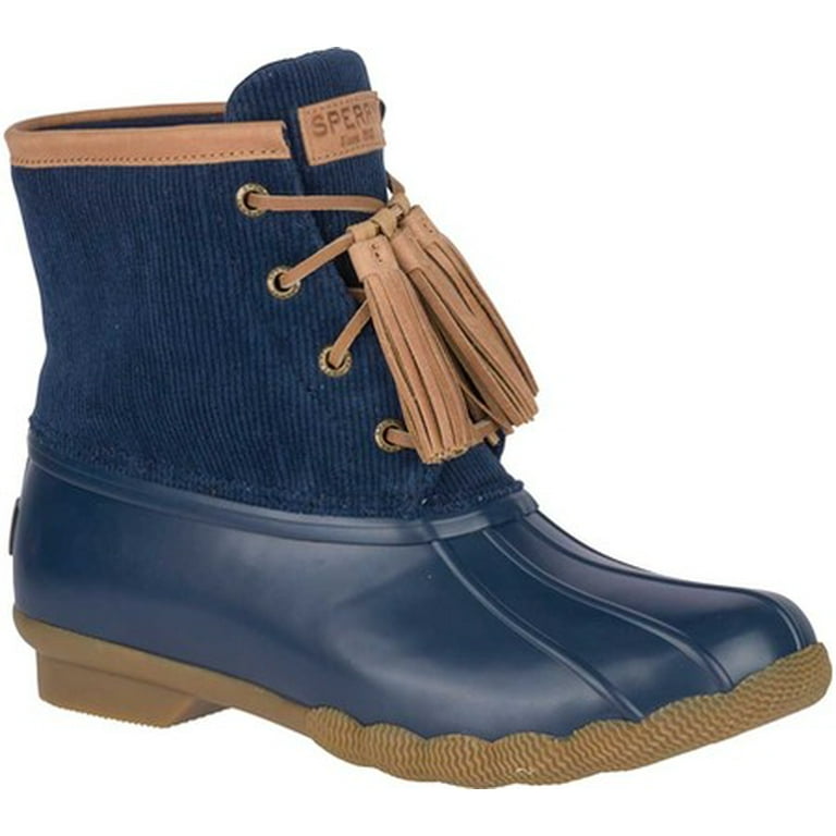Sperry navy blue duck boots store