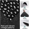 thumbnail image 3 of Black Halloween Cat Skull Pattern Kitchen Rugs Sets Of 3,Kitchen Runner Rugs Non Skid Washable,Decorative Kitchen Floor Mats for Kitchen,Sink,Laundry,17"x30"+ 17"x47" + 17"x59", 3 of 6