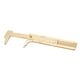 thumbnail image 5 of Calibrador Vernier de latón, pulgadas métricas, escalas duales, herramienta de medición de estilo Retro para reparación, herramienta de calibre de latón(双刻度量程（铜80mm）), 5 of 8