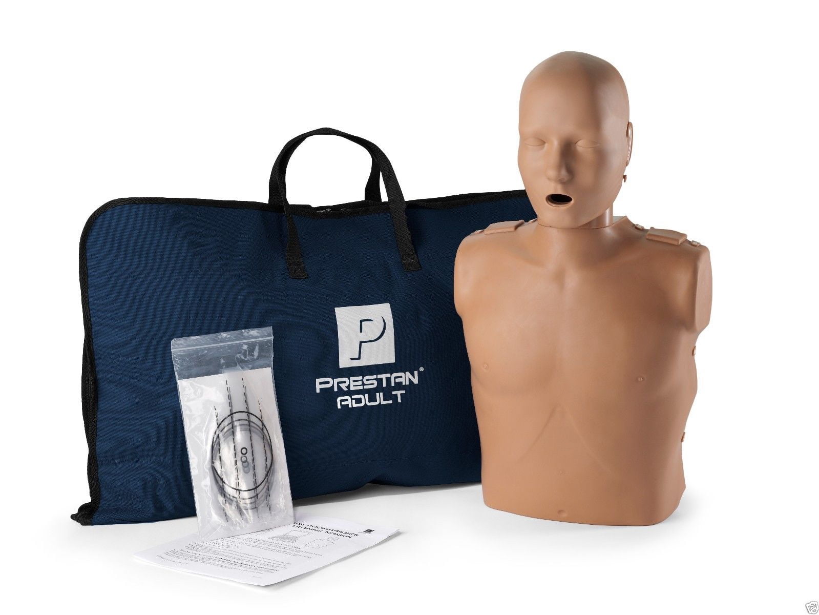Prestan CPR Training Dark Skin Tone Adult Training Manikin