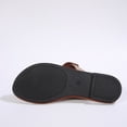 thumbnail image 6 of YHAJDS Women's Beach Sandals Toe Loop Flat Slides Summer Vacation Outdoor Comfort Shoes Casual Walking Slippers, 6 of 10