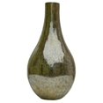 thumbnail image 2 of Distressed Glass Vase In Gold, 2 of 2