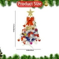 thumbnail image 3 of BinKFF 11.8in Mini Artificial Christmas Tree, Colorful Collapsible Artificial Pencil Christmas Tree for Home Indoor Outdoor Xmas Holiday Party, Shops and Holiday Decoration, 3 of 7