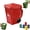 Red, variant on Funny Recycling Bin Coffee Mug,3D Mugs,Novelty Trash Can Shaped MugDrinking Tea Cup,Unique Gift for for Office,Coworkers,Home Desk,Daily Use