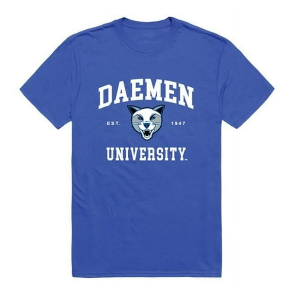 W Republic  Daemen University Wildcats Seal College T-Shirt, Royal - Small